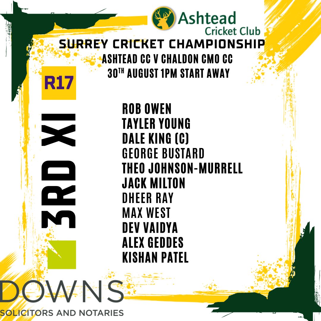 Ashtead Cricket Club tweet media