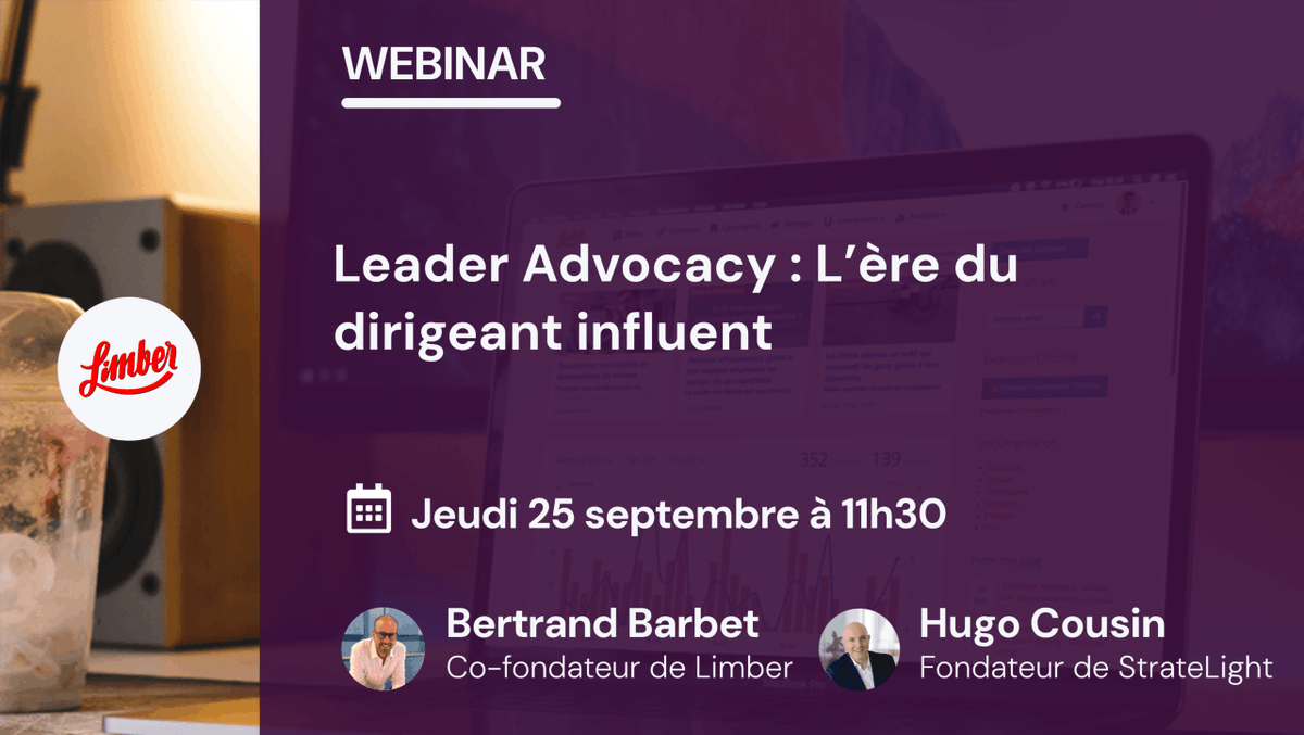 Découvrez des clés concrètes pour transformer la prise de parole de vos dirigeants en levier d’influence sur LinkedIn ! lbr.io/AKP7Jz