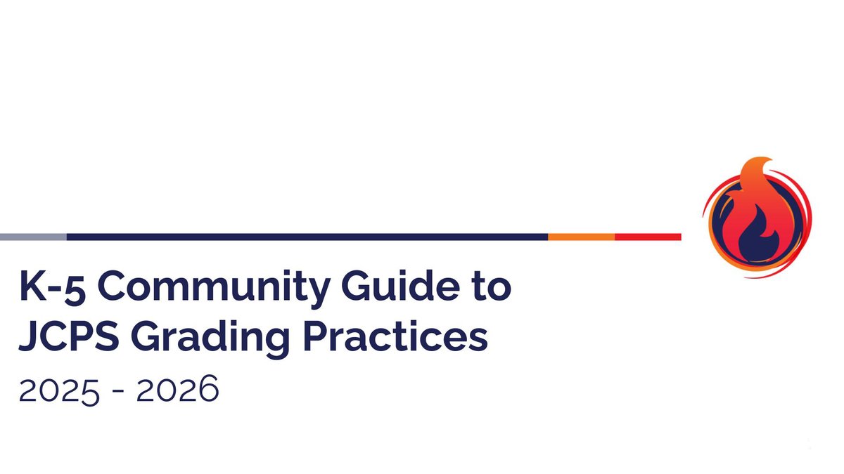 JCPS_NC's tweet photo. JCPS is excited to share important updates regarding our elementary grading practices, beginning in the 2025–2026 school year.

For more details, please view the video and/or visit the JCPS website, here: https://t.co/3DjR1kVo3U https://t.co/zQtPMuLobf