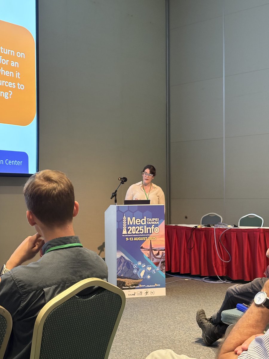 umnclhss's tweet image. Thank you to everyone from CLHSS who presented at #MEDINFO2025! We look forward to joining the International Medical Informatics Association again next year.