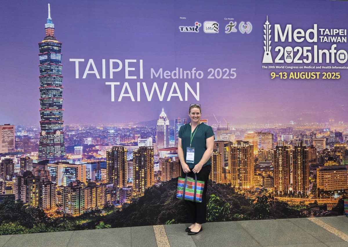 umnclhss's tweet image. Thank you to everyone from CLHSS who presented at #MEDINFO2025! We look forward to joining the International Medical Informatics Association again next year.