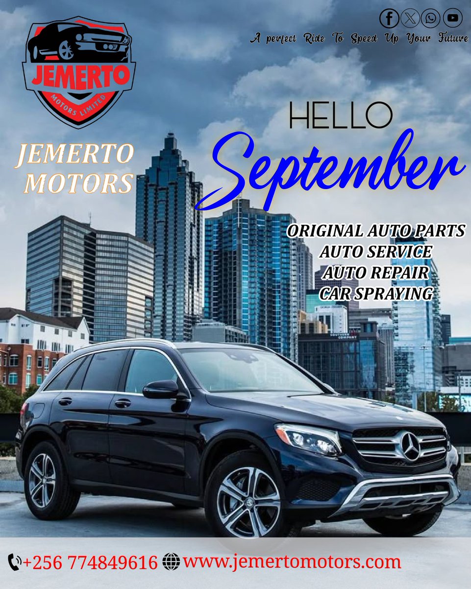 Happy New Month!  
From Jemerto Motors, may this month bring smooth roads and safe journeys.  
Need a car upgrade, fresh paint, OEM parts, or service? We’ve got you covered!  
👉 DM us to start.  

#NewMonth #SpareParts #CarServices #Kampala #Uganda