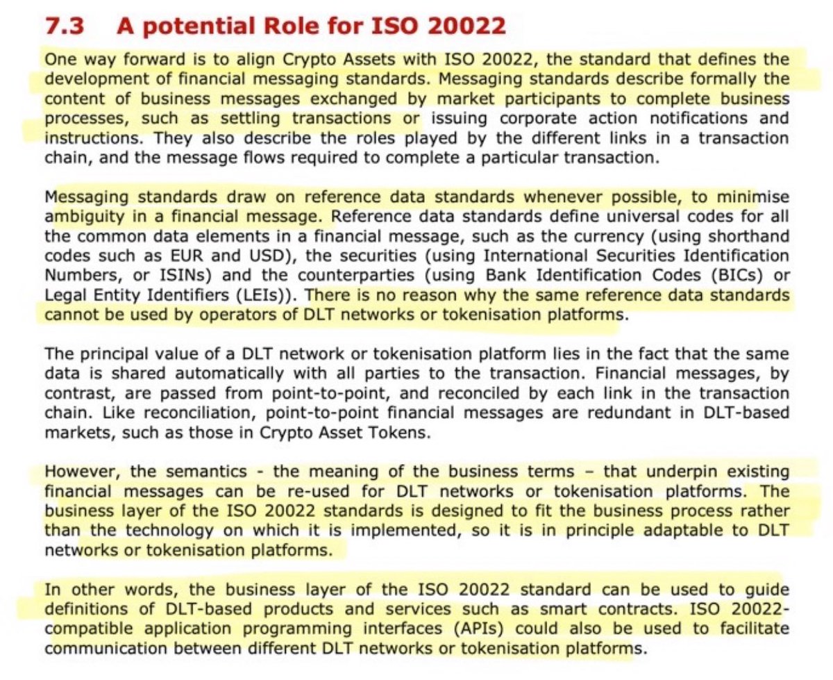 ‼️ ISO 20022 OPENS DIRECT CONNECTION BETWEEN RIPPLENET + XRP AND SWIFT‼️

Once ISO 20022 is fully established, RippleNet will connect directly with SWIFT, creating a unified pathway for international payments.🌐

This alignment places Ripple at the center of the global transition