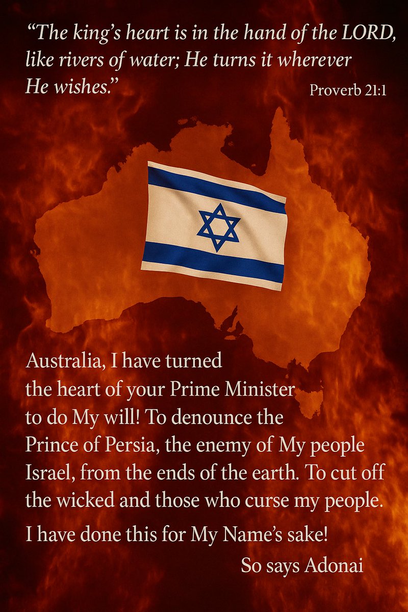 Blessing is coming to Australia because of the prayers of Bible believing Christians. This is what I heard from heaven.