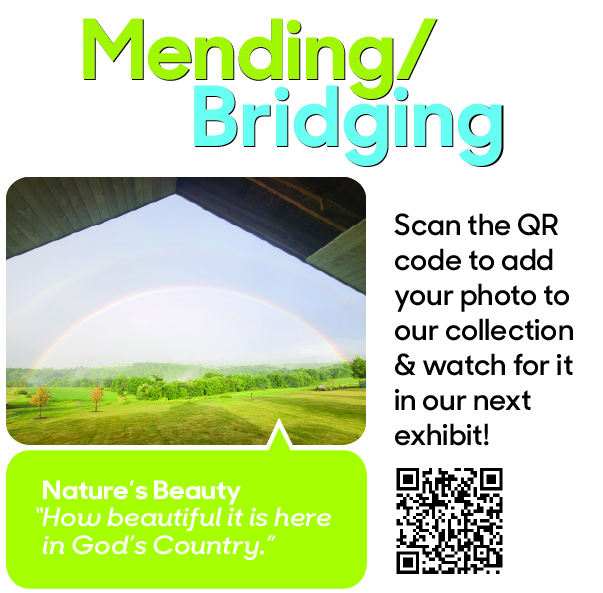 CommunityVisio2's tweet image. While enjoying the End of Summer Blast, why not participate in our Mending/Bridging project? What do you value along the Marquette &amp;amp; McGregor riverfront? Visit ow.ly/c6YL50WEHHq or scan the QR code. @iowadot @ISUExtensionCED @Trees_Forever
