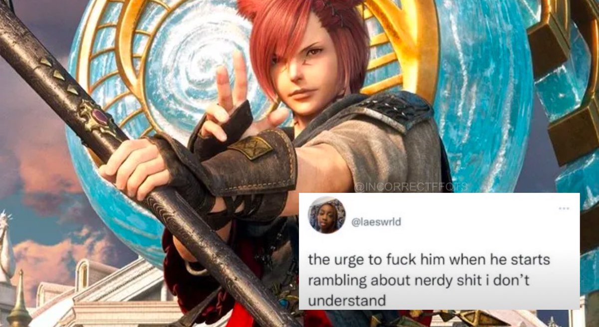 Incorrect Final Fantasy Quotes (@incorrectffqts) on Twitter photo 