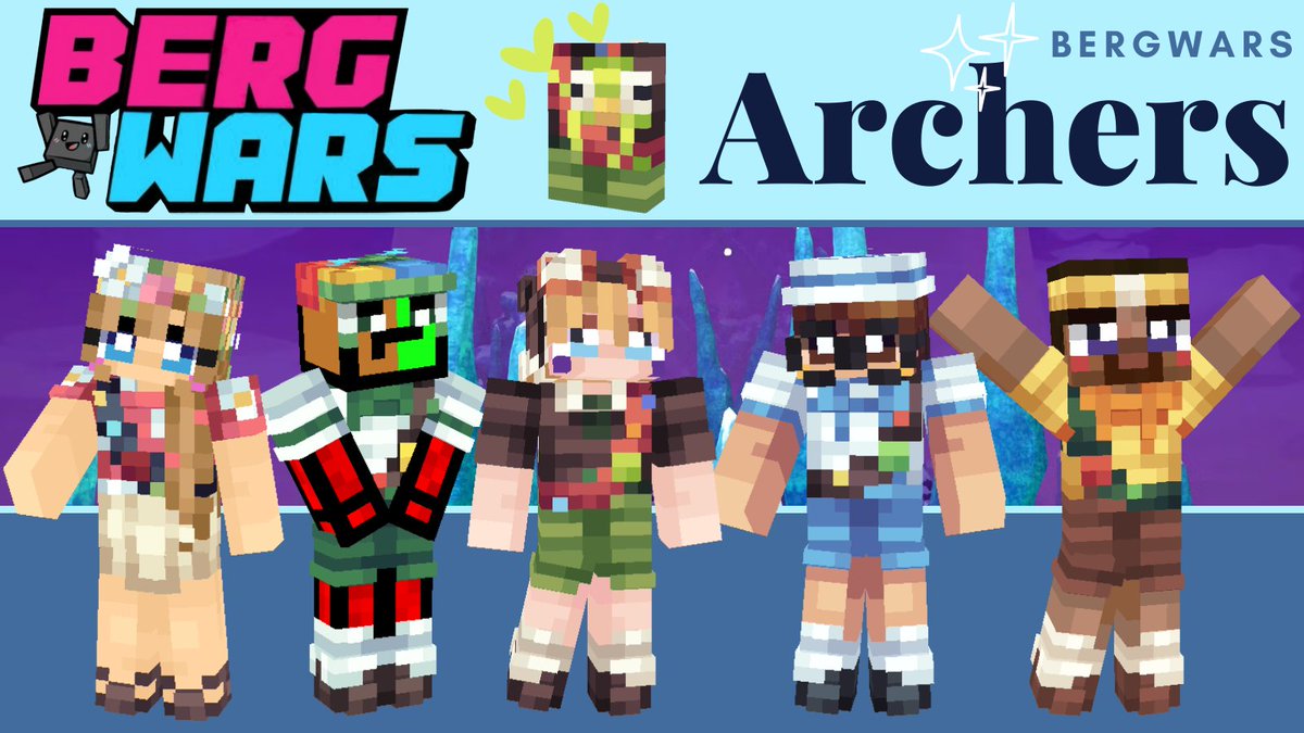 BergWars Invitational: Archers - it's PEAK😭

- RT to save Bing Bong -

[#blockwars #blockwarsfanart <a href="/Queenkac_/">Katherine</a> <a href="/TapLHarV/">TapL</a> <a href="/nerdi_tv/">Nerdi</a> <a href="/realcouri/">Couriway</a> Parker]