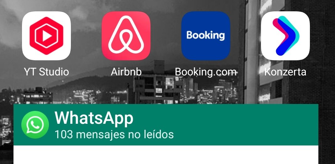 Cuando dejas Whatsapp unos Minutos....