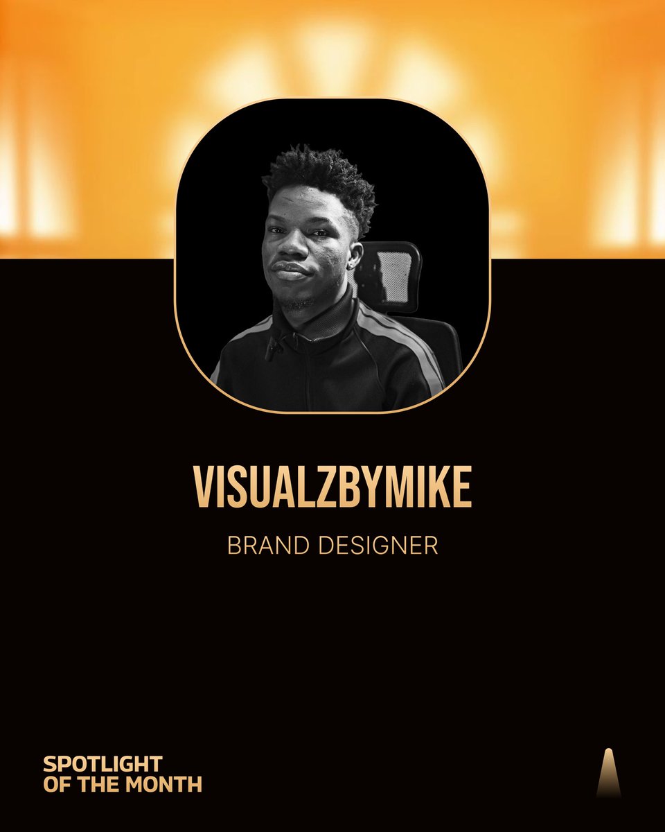 Our Top Talent for July  🎉

Your creativity, consistency and impact deserve the spotlight.

Keep shining!

Connect with him
behance.net/michaeladebowa…