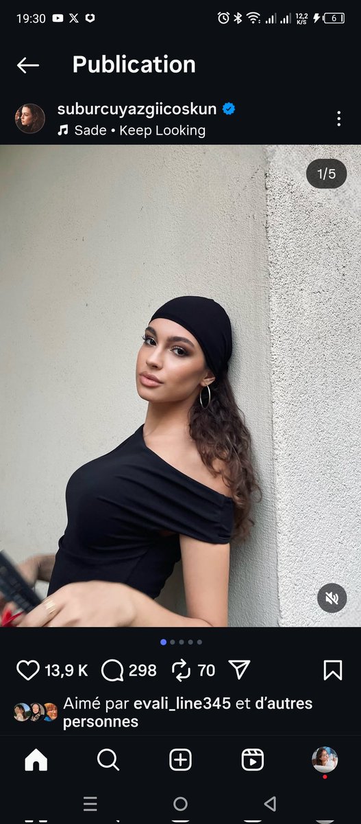 BambiBambi7873's tweet photo. A serene elegance, a confident gaze, and a beauty that speaks effortlessly…
 like a living masterpiece in motion ...✨🖤

#SuBurcuYazgıCoşkun 🧚 https://t.co/WDAYWhCQze
