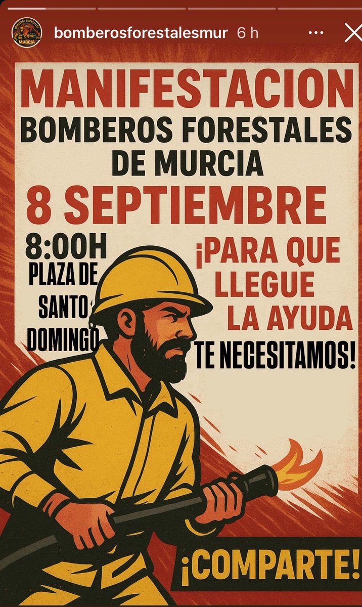 bomberos forestales quemados (@bforestalesrm) on Twitter photo 