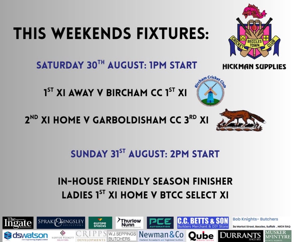 Beccles Town CC tweet media