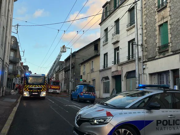 Un deuxième incendie en trois jours, rue Aristide-Briand à Limoges

lepopulaire.fr/limoges-87000/…