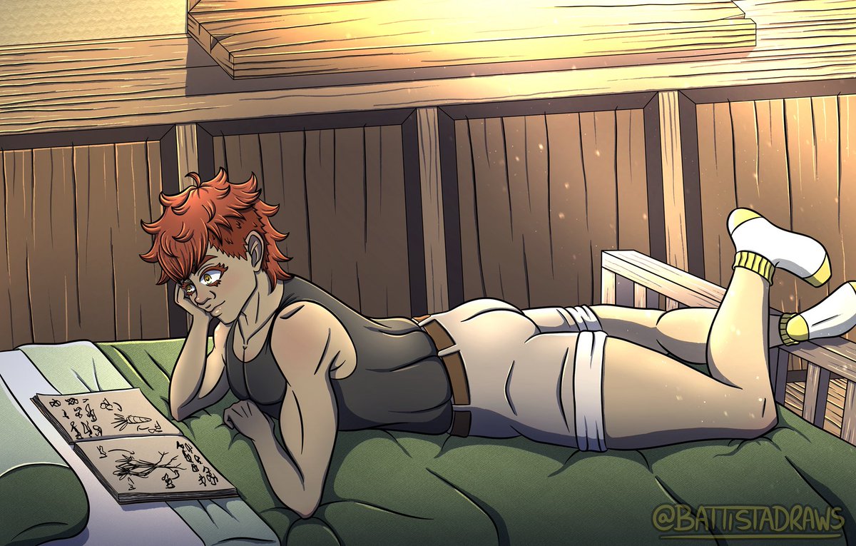 BattistaDraws's tweet image. It cost £0.00 to support an artist!