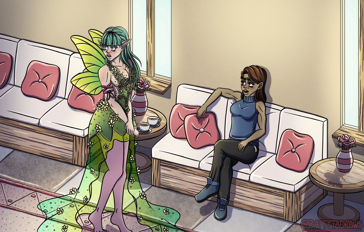 BattistaDraws's tweet image. It cost £0.00 to support an artist!