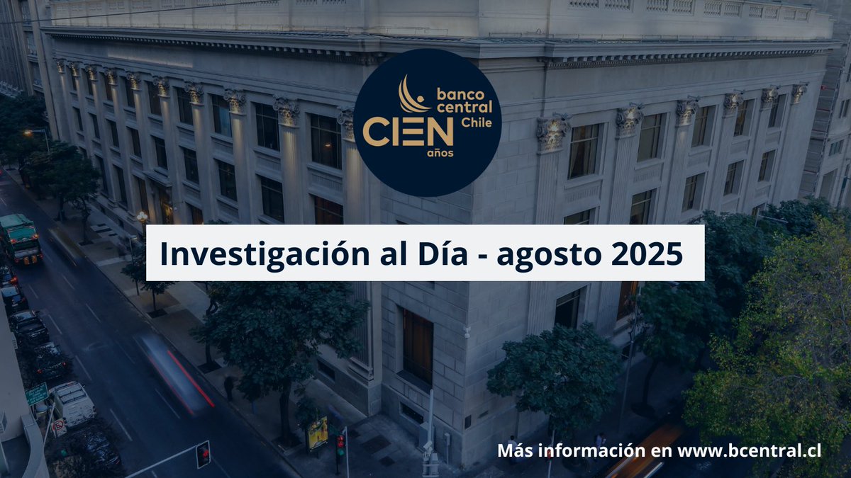Central Bank of Chile Research tweet media