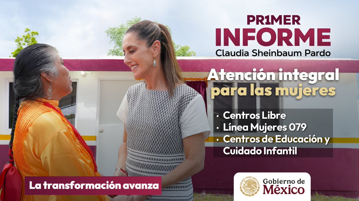 #LaTransformaciónAvanza
#PrimerInforme