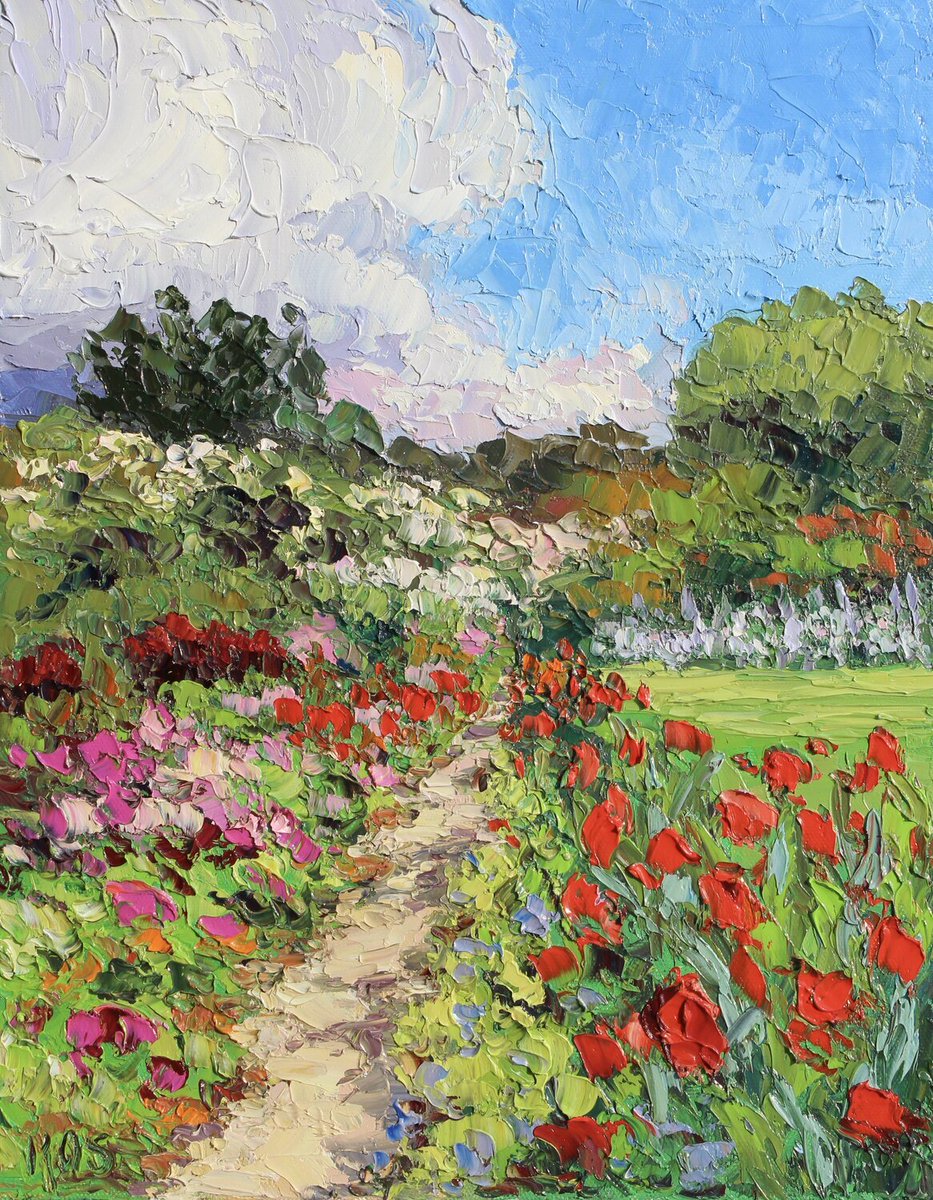 Artwork by the American painter Kristen Olson Stone ( b. 1967).