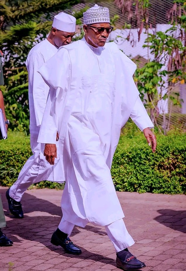 O Allah, forgive our father, former President Muhammad Buhari, have mercy on him, grant him Jannatul Firdaus, and elevate his rank among the righteous. Ameen."