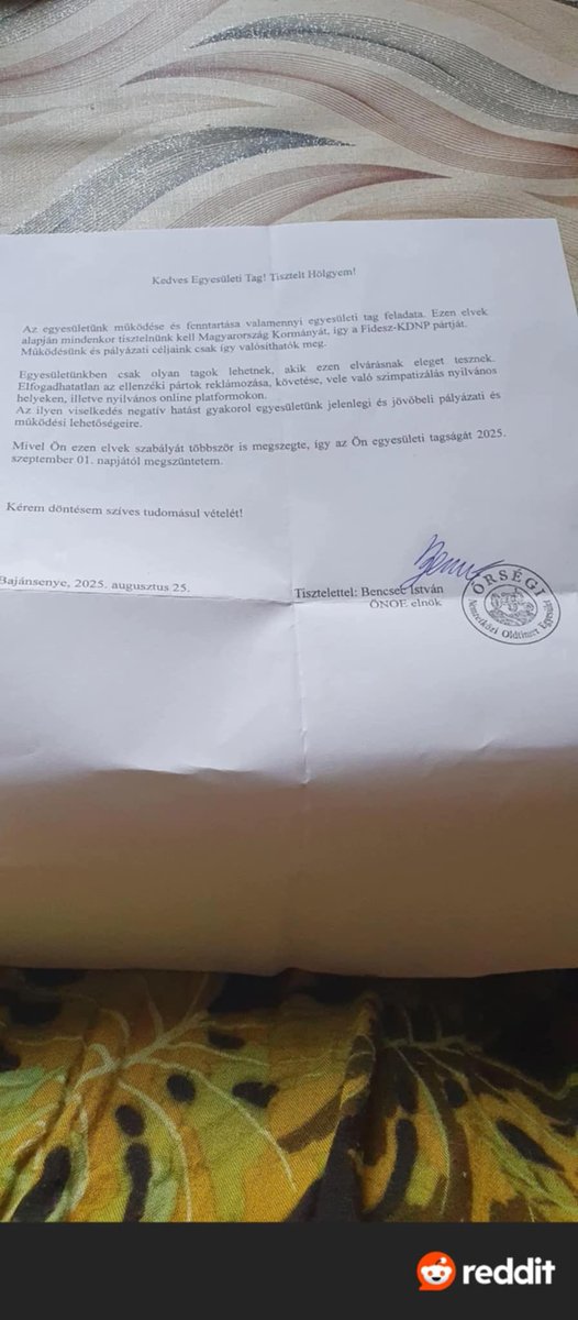 Ez is szépen mutatja, hogy miben élünk. Ha nem vagy egy hatalomnak behódoló fasz, akkor nem vagy méltó a veteránautó klubba sem.