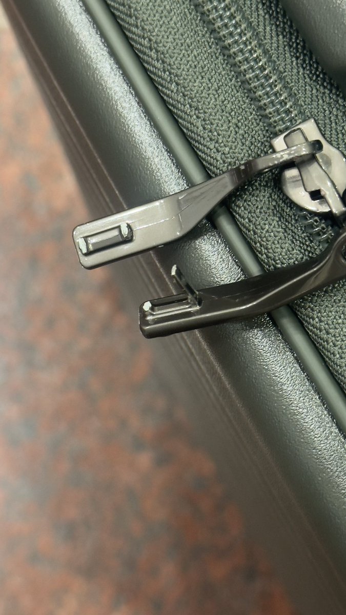 Just collected my checked-in bag from <a href="/IndiGo6E/">IndiGo</a> to find the locks broken &amp; items tampered with. 

The bag is now unusable.
This is the most insane DIY open luggage ive seen.

<a href="/dnatatravel/">dnata Travel</a> <a href="/DubaiAirports/">Dubai Airports</a> <a href="/CSMIA_Official/">Mumbai Airport</a>