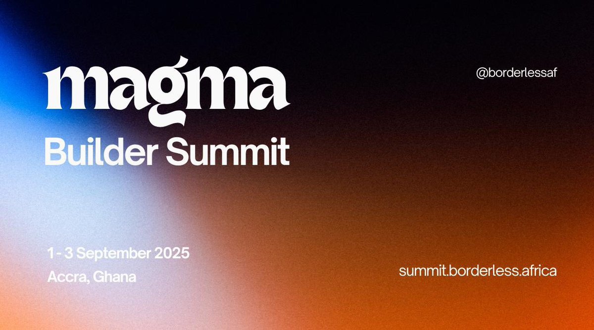 Magma Builder Summitの告知グラフィック