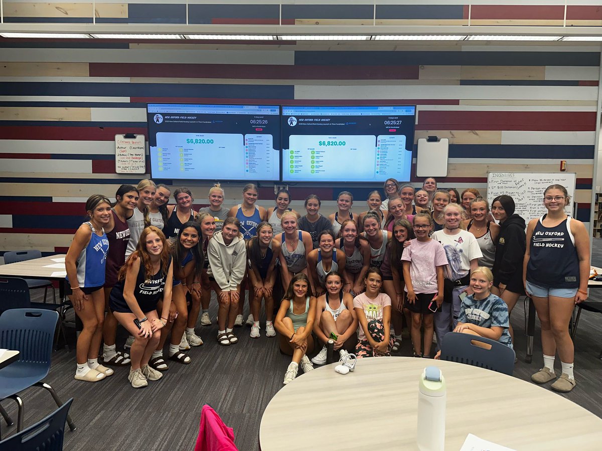 LeadingEdgeRay's tweet image. 🏑Congrats to New Oxford Field Hockey for raising $6,820 in just ONE hour! 👏 An incredible start — now let’s help them reach their goal. Support the team by donating at the link below! 🙌

app.launchfundraising.com/FundraiserHome…