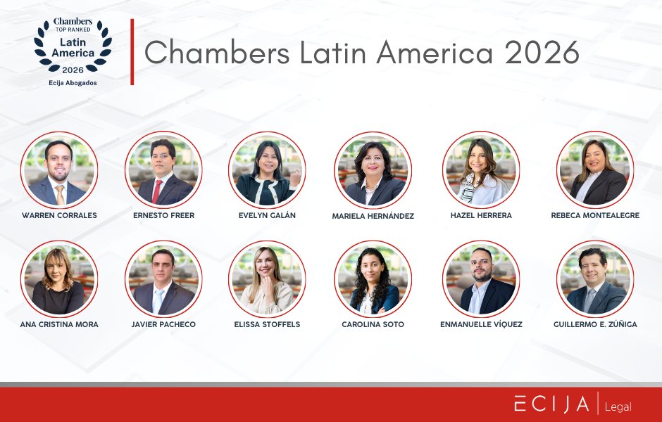 ecija_cr's tweet photo. | Chambers Latam 2026
Chambers and Partners también ha reconocido en su más reciente edición #Latam2026 a nuestra área de Real Estate y a su socio a cargo, Guillermo E. Zúñiga.
A continuación, los comentarios que destacan la labor del equipo.
#EcijaTeam
#FullAIFirm https://t.co/jAFRTGNRJj