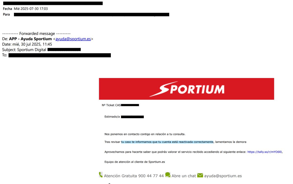 Cada reapertura es una victoria en un sistema que castiga al que gana.

Esta ya es por segunda vez! la primera fue más de 100k, ahora vamos por la segunda reapertura!!!

<a href="/TennisChannels/">TennisChannels</a> <a href="/saque_ace/">SAQUE ACE</a> <a href="/Josemmabet/">Josemma</a> <a href="/rubenuria/">Rubén Uría</a> #workshop365 #networking365