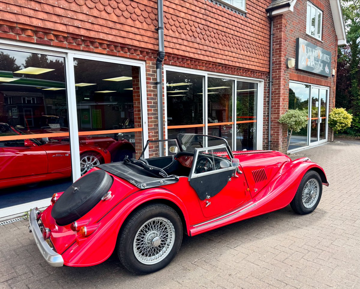 In &amp; Out in a Flash ! - This stunning Morgan 4/4 1.8 in Corsa Red barely touched down in our showroom before it was gone. 1 fastidious owner &amp; ultra low mileage, and as pure as classic motoring gets. Congratulations to the lucky new owner who gets to enjoy this British icon.