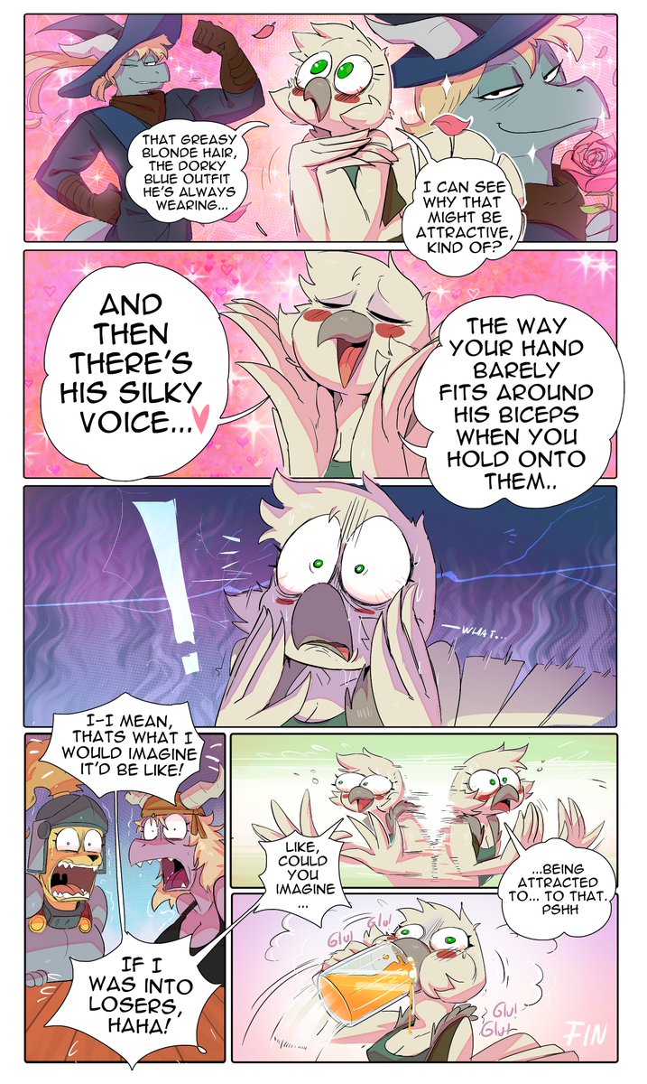 Heated Moment [PT5] 🦎🪿

🎨: <a href="/yoelrabbit/">🌼-Ghioel-🐰</a>