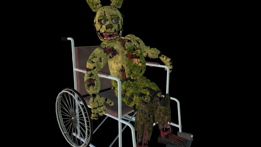 shoutout to video game characters who are for some reasons edited in a wheelchair