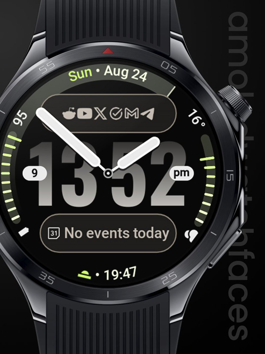 amoledwatchfaces™ tweet media