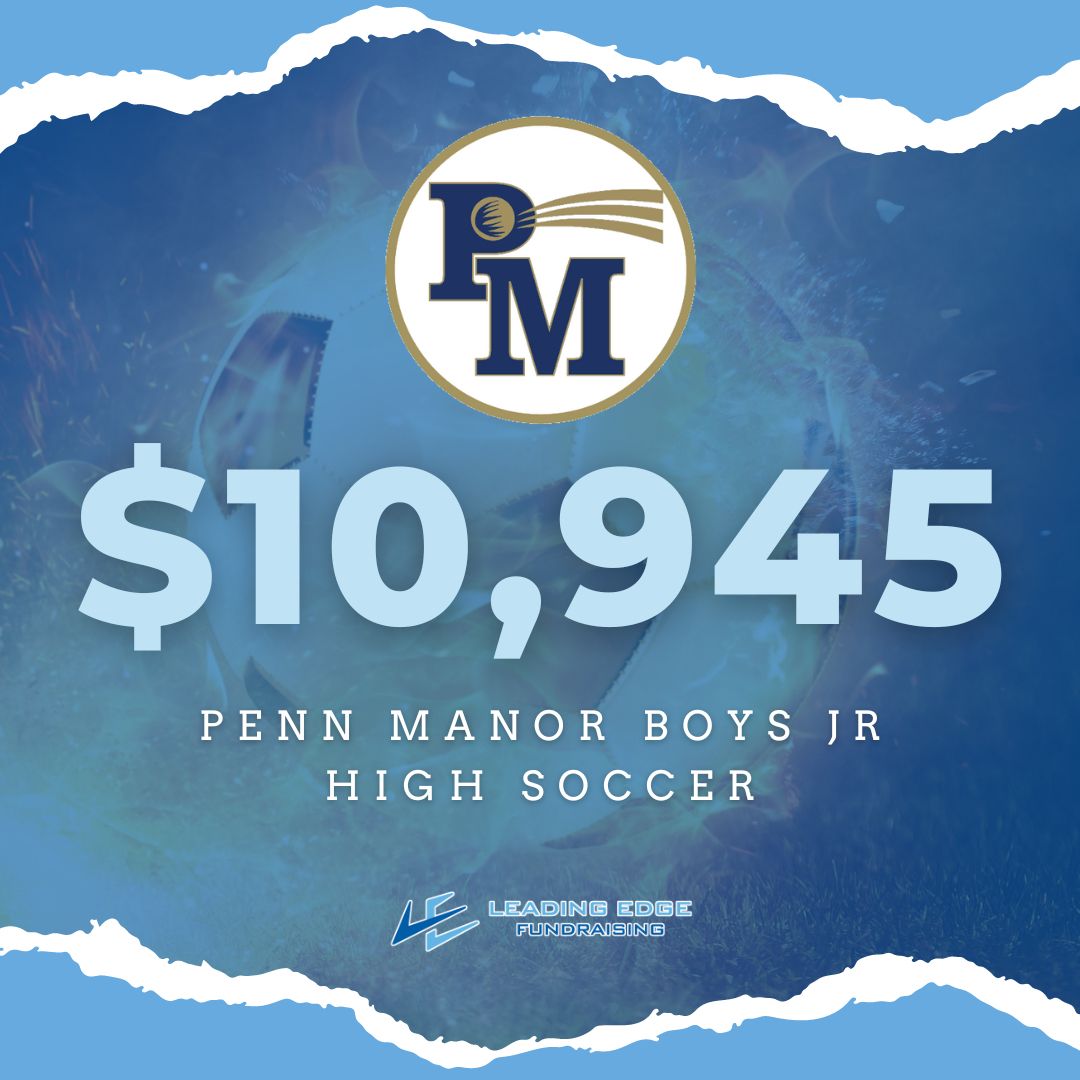 LeadingEdgeRay's tweet image. ⚽Big congratulations to Penn Manor Jr. High Boys Soccer for raising $10,945 in their FIRST hour of fundraising! 👏 An amazing kickoff — let’s keep the rhythm going and help them hit their goal. Donate at the link below! 

app.launchfundraising.com/FundraiserHome…