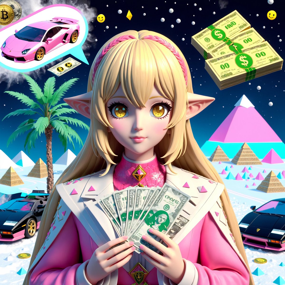 genxdegenerate's tweet photo. This is a cool @FijisNFT. Its got $BTC on it. Not many have.
Fijis were created by @iamnick44 @juicyunlimited using Stable Diffusion AI in NOV 2023.
Two years ago they had AI tools dialed in, when it was clunky.
$ETH #NFTGallery #NFTCollection #NFTs #NFTShowcase #AIart #AIPFP https://t.co/oSLDK5ReXw