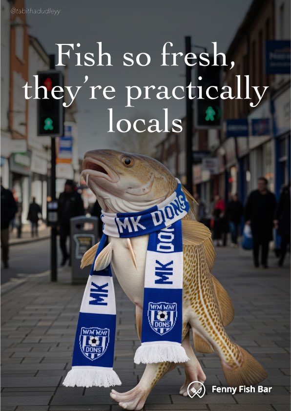 tabithadudleyy's tweet photo. Just so fresh, so clean.
#ChipShops 2nd entry for @OneMinuteBriefs x @TheDrum — for Fenny fish bar
https://t.co/pwBl4BDHCX https://t.co/XaCbuPfaZj
