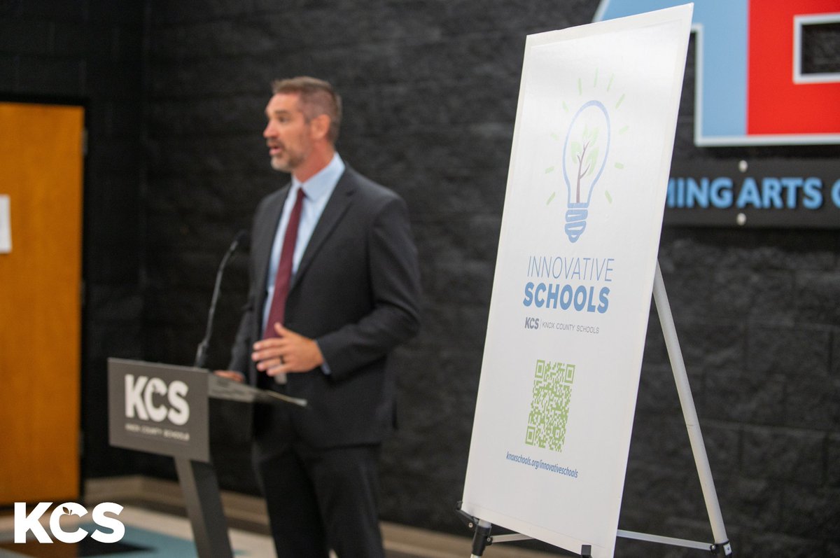 As part of our 2030 Strategic Plan, KCS is exploring new school models to meet the diverse needs of our students. Help us explore new possibilities by completing the survey—open now through Sept. 19!  🔗 knoxschools.org/innovativescho…