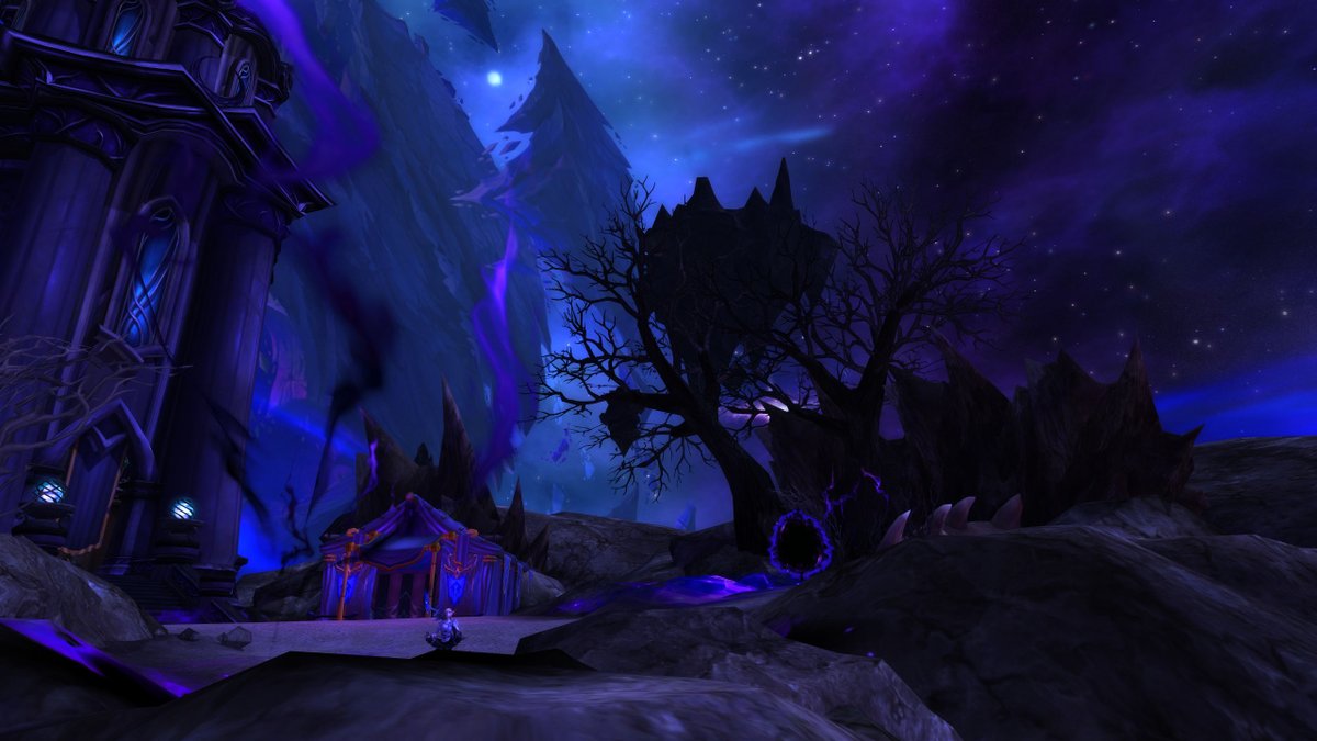 Xun89341809's tweet image. Little build in Telogrus - instead just tents now ren&apos;dorei have also buildings
Buuut I can do better I think, just need some inspiration

#worldofwarcraft #voidelf #epsilonwow