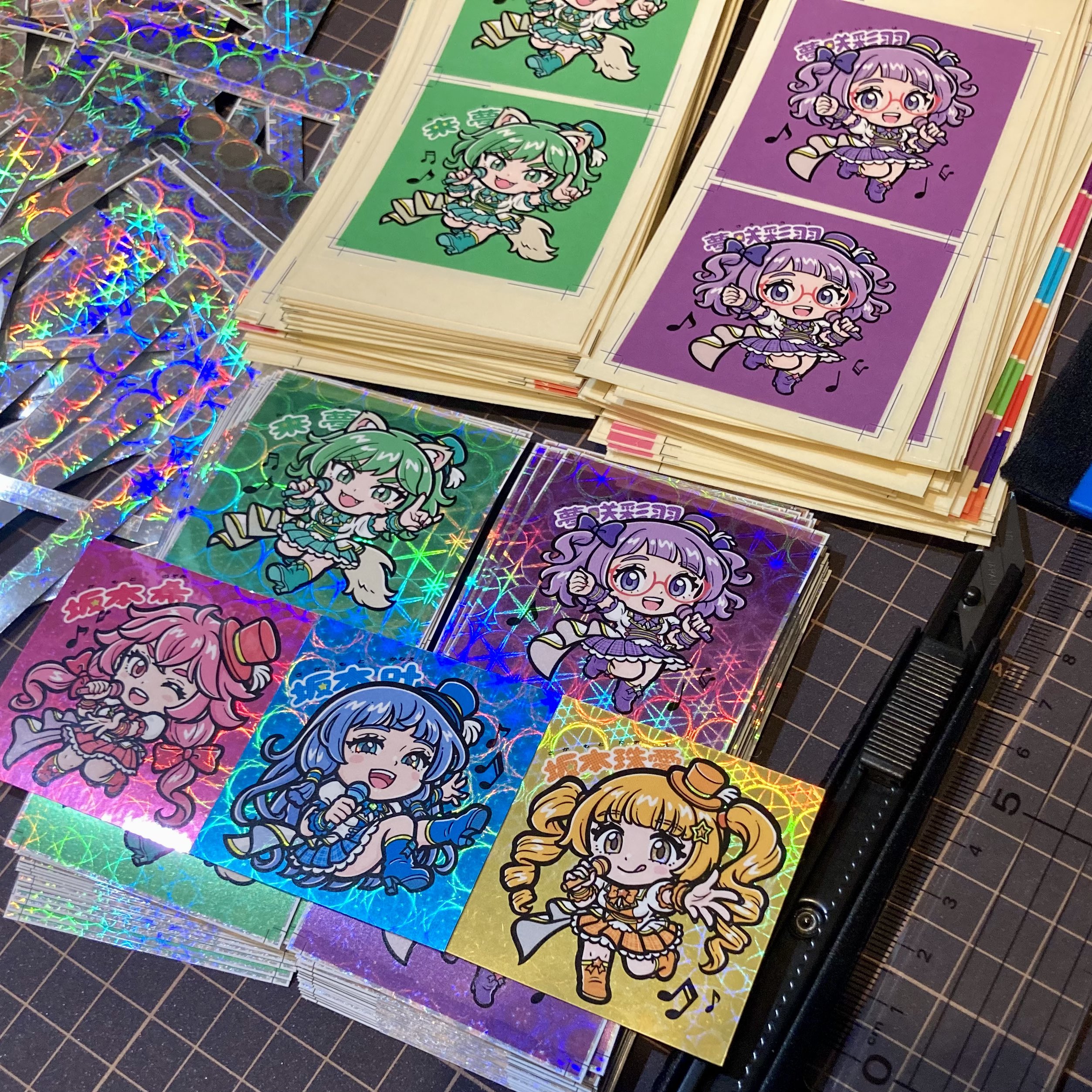 キープロジェクト 恋神ウンディーネ ハンドメイド 限定品 さん家祭り シール キープロジェクト 恋神ウンディーネ ハンドメイド 限定品 さん家