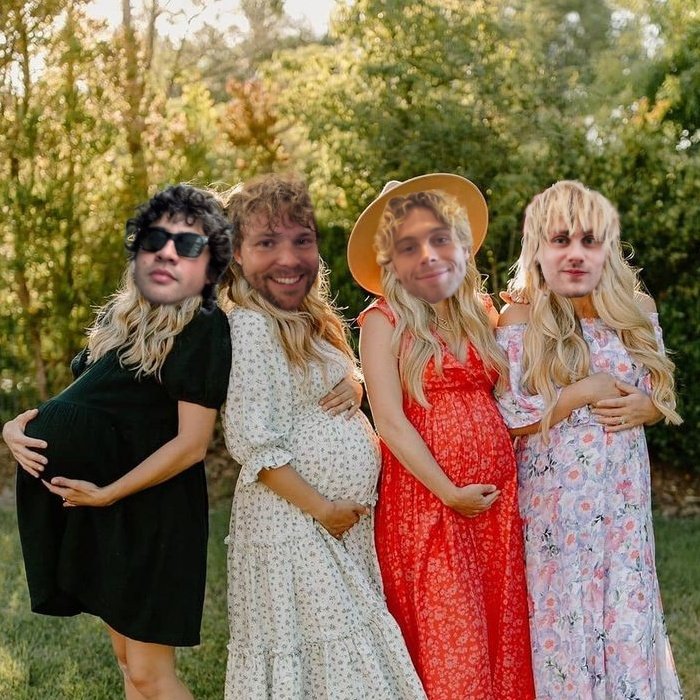 they have that 5sos6 pregnancy glow♥️✨