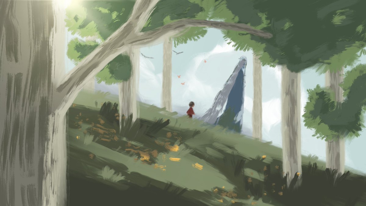 puchi1000's tweet photo. Concept art for a capstone project. My idea may probably not be chosen, but I still wanted to post these anyway because I am so proud of how they turned out! It's not my usual style (I'm going to practice more if I have time). #conceptart #orignalcharacter #art https://t.co/jMofLFH41F