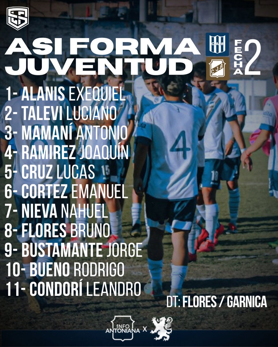 ASI FORMAN LOS PIBES 💙🤍🤎