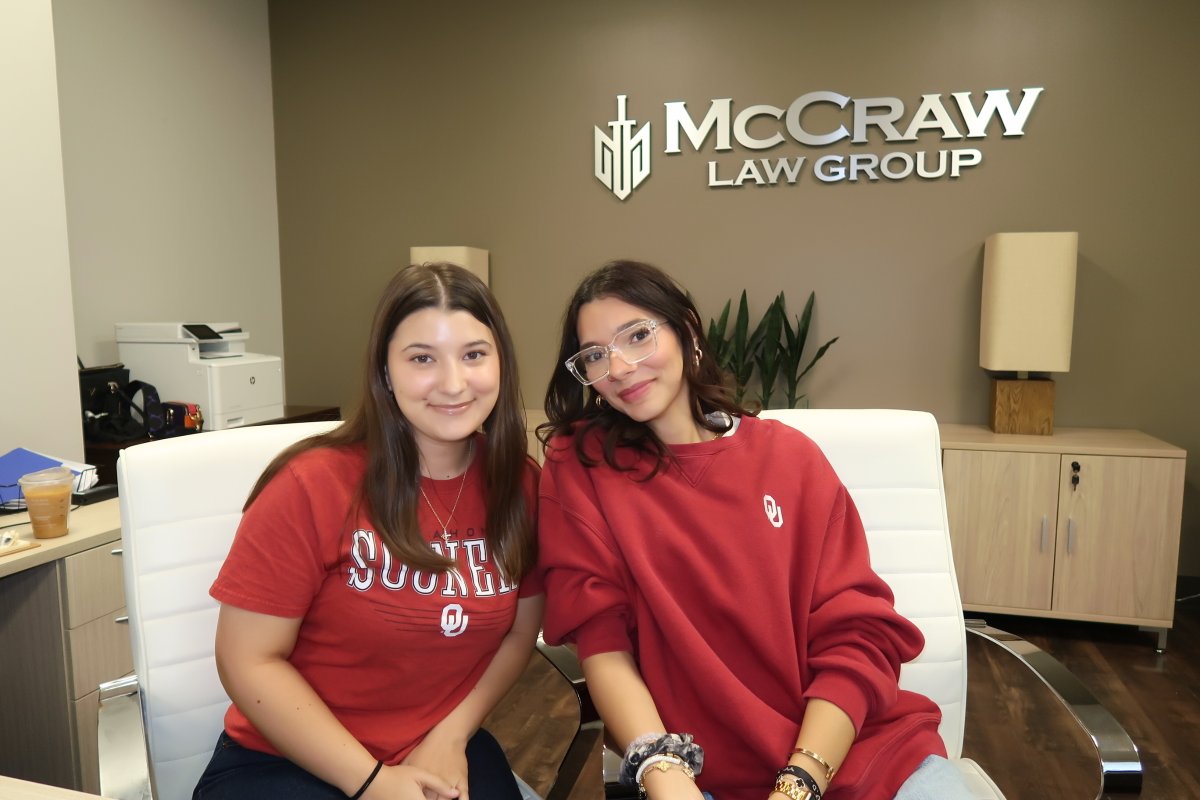 McCrawLawGroup's tweet photo. It’s College Colors Day, so that means we’re kicking off Labor Day weekend with a little friendly rivalry in the office today 🎉 We want to know, who are you repping today?

As roads get busier this weekend, drive carefully and remember we’re just a call away if you ever need us! https://t.co/s1idQQ5SMN