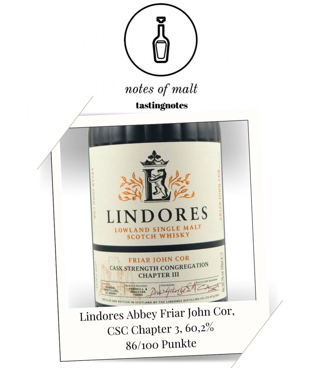 notesofmalt's tweet image. Dieser Lindores Abbey ist ein richtig starker Lowland-Whisky und eine echte Empfehlung: notesofmalt.com/Lowlands/Lindo…

@LindoresAbbey 

#lindoresabbey #singlemalt #lowlandwhisky #notesofmalt #whiskyreview