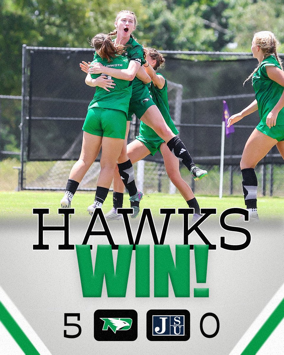 UNDsoccer's tweet image. Friday = Win Day!

#UNDproud | #LGH