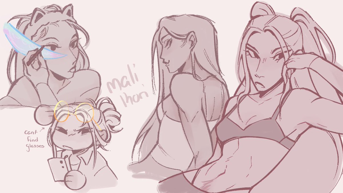 uhhh ok so its earlier than i thought..
anyways mira doodles bc im ovulating
#kpopdemonhunters #mira #mirakpopdemonhunters