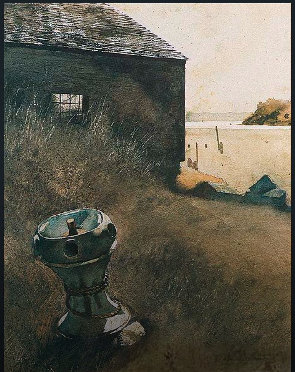 "Melancholy: an appetite no misery satisfies."

~Emil Cioran, Artworks by Jamie Wyeth.