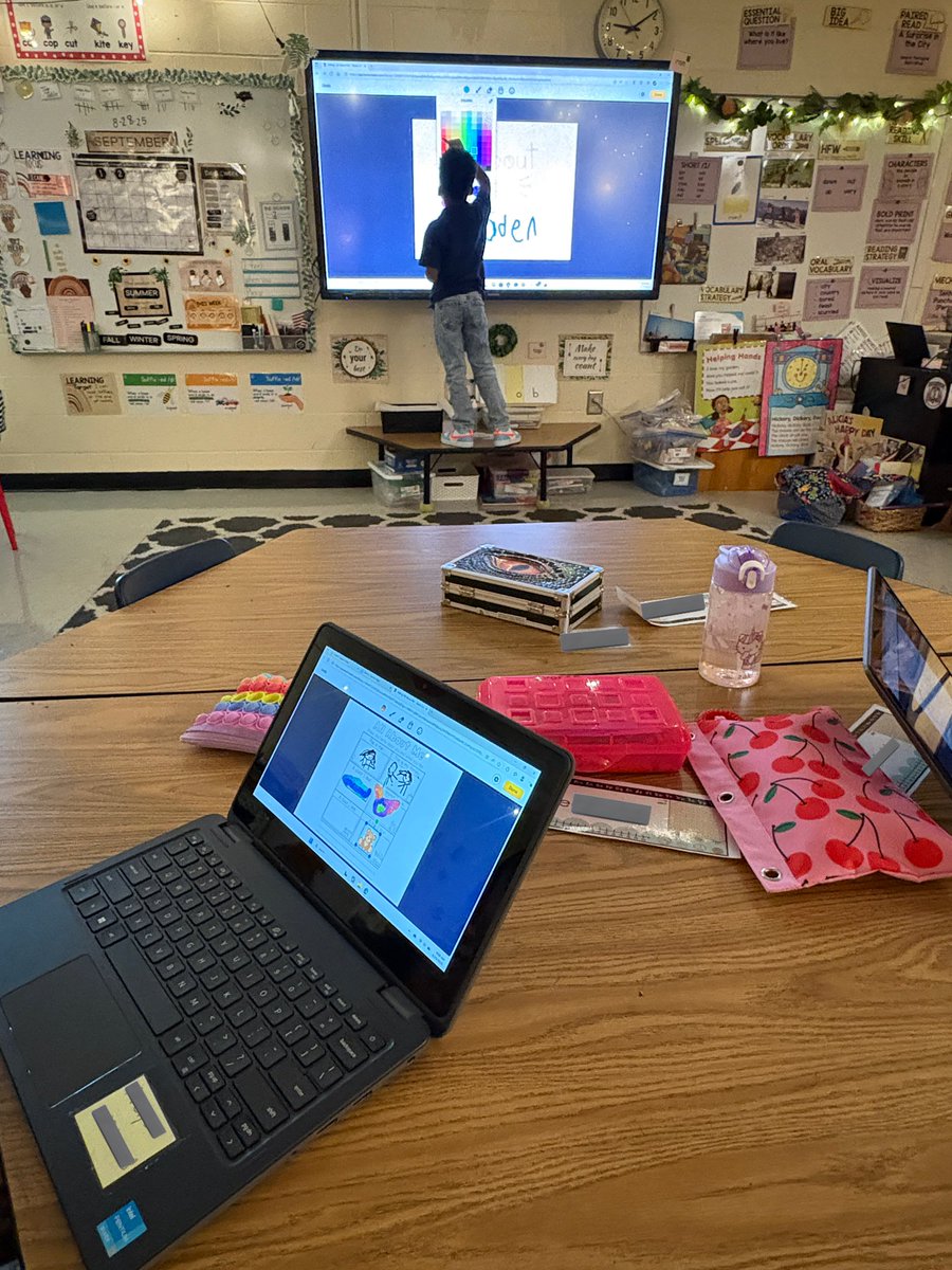 Mrs_C_Harvey's tweet image. Had a fun Friday working with some 1st graders at @FreyElementary using @BookCreatorApp 💻 📚
#CobbInTech @CobbInTech