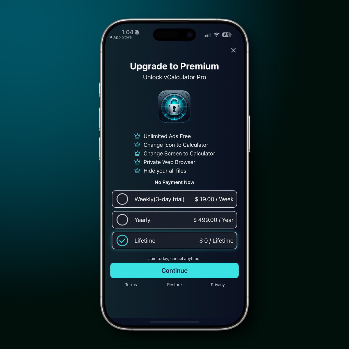BOMBAZO 💣💥 GRATIS de por VIDA solo por HOY📲

Sirve para ocultar fotos, videos, archivos y muchas más cosas.

apps.apple.com/mx/app/calcula…

OJO: En algunos países podría no estar disponible.