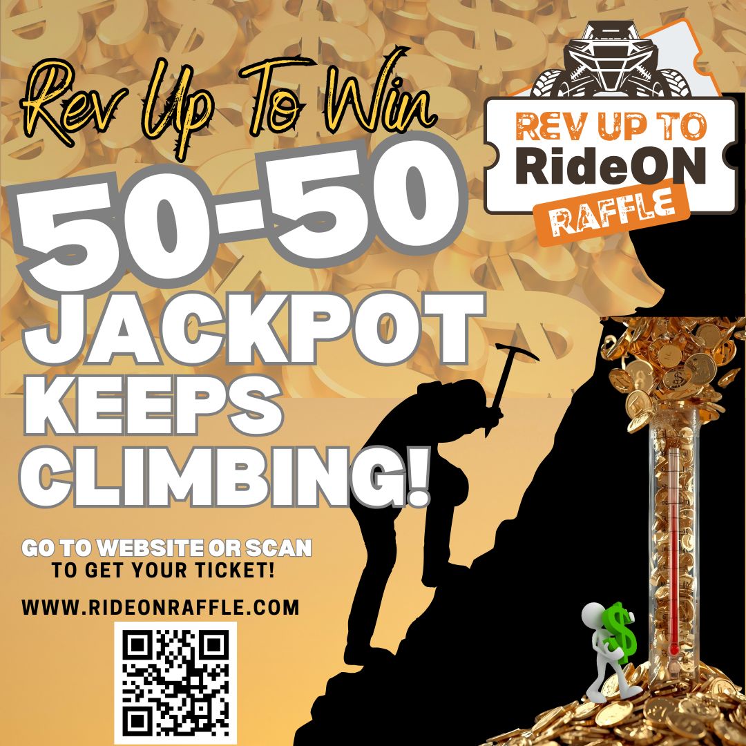 OFATV's tweet image. 💰🔥 RideON 50/50 jackpot is already $4,000+ and it continues to grow!
🎟️ Tickets start at $10 👉 rideonraffle.com
📅 Final draw: Dec 3 🚀